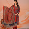 Luxury Cotton Kurta Set - Block Print & Embroidered Detailing