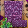 Floral Cotton Running Material – Elegant & Lightweight Fabric for Dressmaking